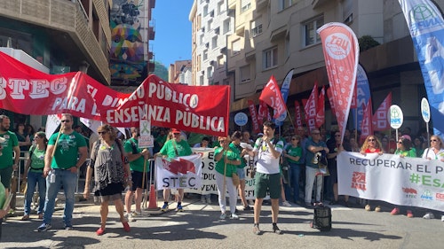 Así le hemos contado el minuto a minuto de la segunda jornada de huelga de los docentes