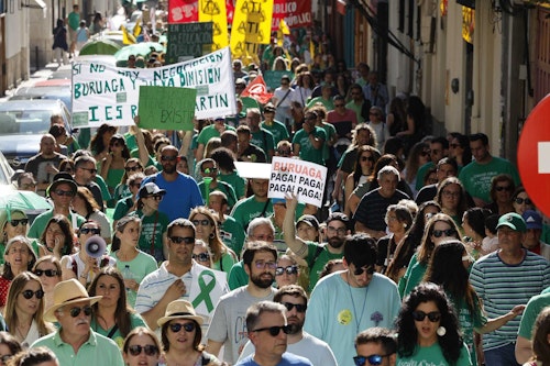 Así le hemos contado el minuto a minuto de la segunda jornada de huelga de los docentes