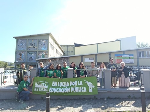 Los sindicatos cifran el seguimiento de la huelga de los docentes en el 52,3%