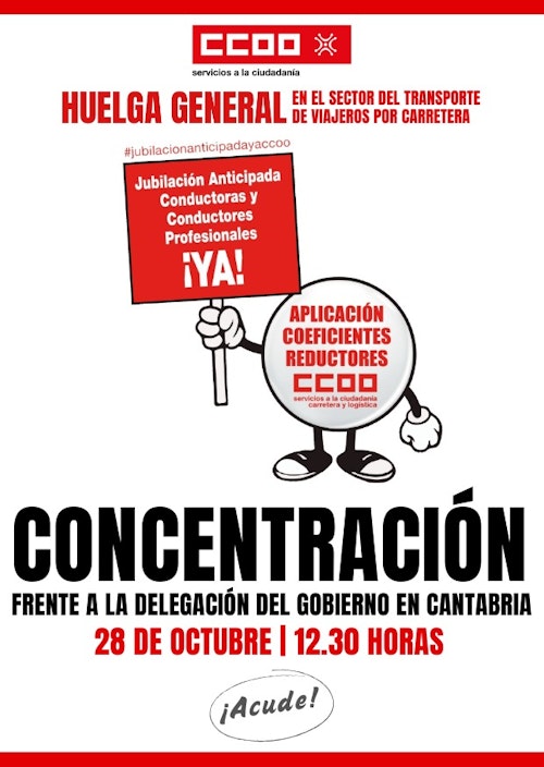 La huelga de conductores en Cantabria, minuto a minuto