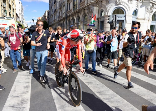 Así te hemos contado la contrarreloj de La Vuelta en Valladolid