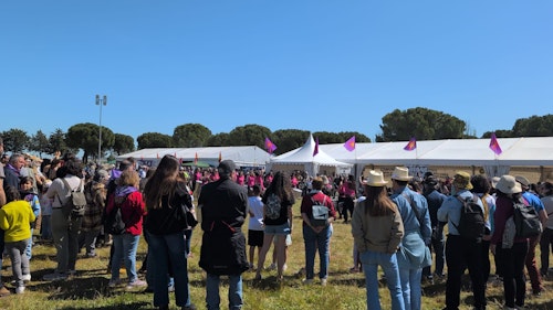 22.000 personas disfrutan de la fiesta en la campa de Villalar