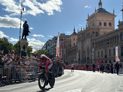 Así te hemos contado la contrarreloj de La Vuelta en Valladolid