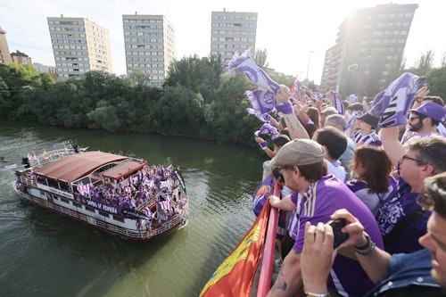 Así te hemos contado la celebración del ascenso del Real Valladolid