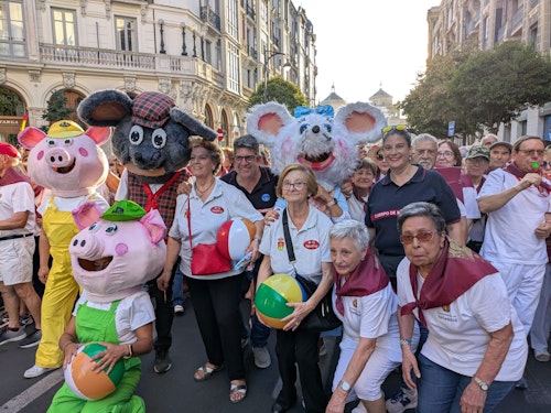 Así te hemos contado el desfile de peñas y el pregón de las fiestas de Valladolid