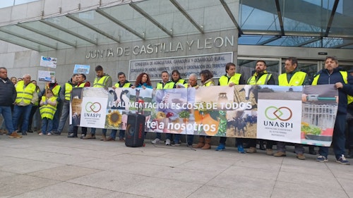Así te hemos contado la tractorada de este martes en Valladolid