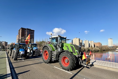 Así te hemos contado la tractorada de este martes en Valladolid
