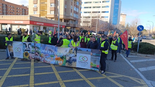 Así te hemos contado la tractorada de este martes en Valladolid