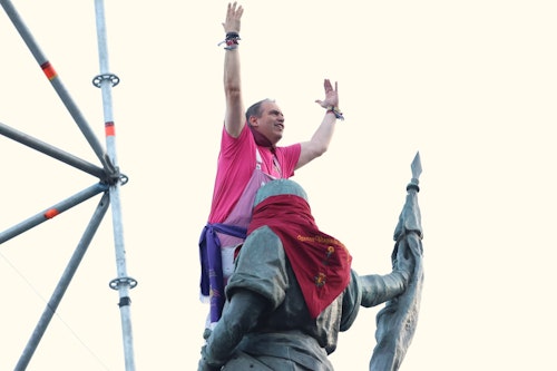 Así te hemos contado el desfile de peñas y el pregón de las fiestas de Valladolid