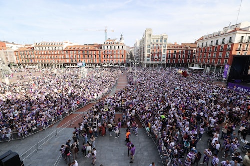 Así te hemos contado la celebración del ascenso del Real Valladolid