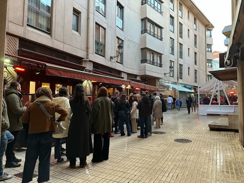 Las iglesias de Valladolid resguardan el Viernes Santo de la lluvia