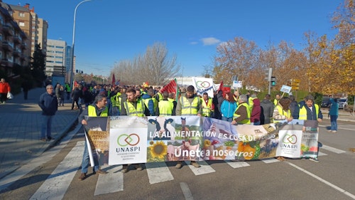 Así te hemos contado la tractorada de este martes en Valladolid