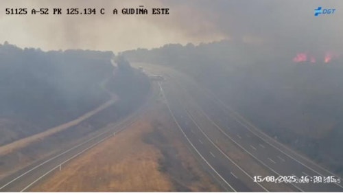 1.300 evacuados en Salamanca por los incendios