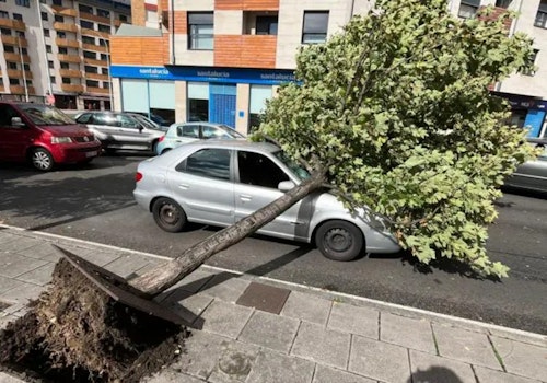 Así te hemos contado el paso del huracán Kirk por Castilla y León