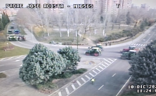 Así te hemos contado la tractorada de este martes en Valladolid