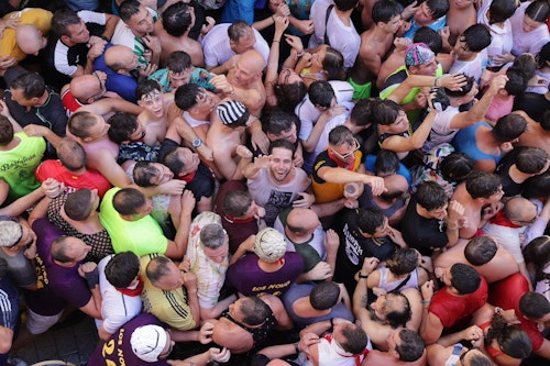 Miles de personas han disfrutado en el primer chúndara de Peñafiel