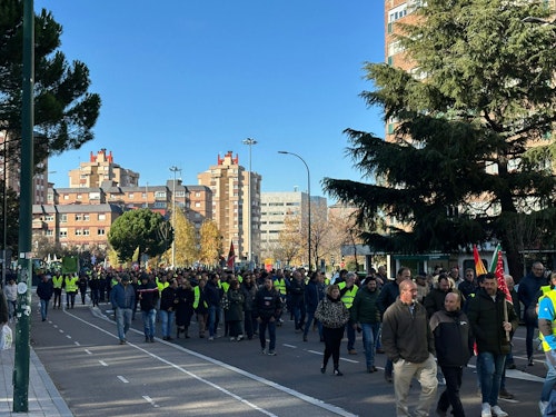 Así te hemos contado la tractorada de este martes en Valladolid