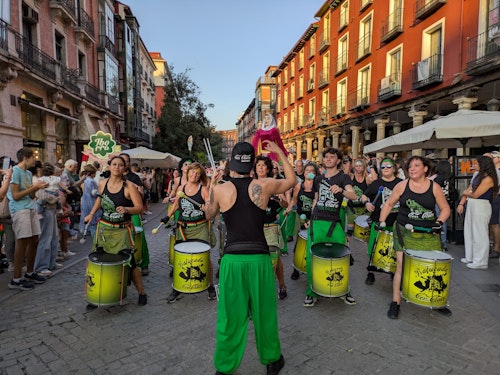 Así te hemos contado el desfile de peñas y el pregón de las fiestas de Valladolid