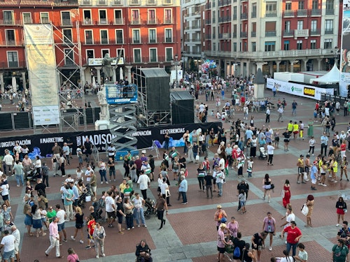 Así te hemos contado el desfile de peñas y el pregón de las fiestas de Valladolid