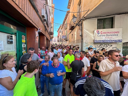 Miles de personas han disfrutado en el primer chúndara de Peñafiel