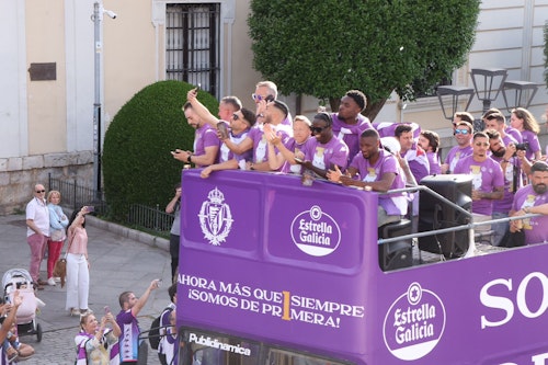 Así te hemos contado la celebración del ascenso del Real Valladolid