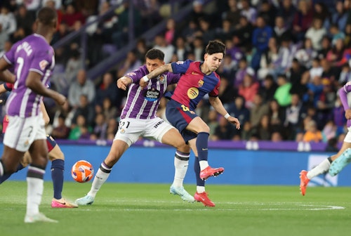 El Pucela le hace sudar la victoria al Barça