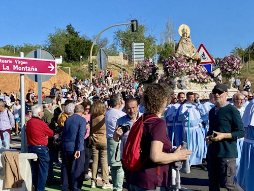 Así hemos narrado la bajada de la Virgen de la Montaña a la ciudad