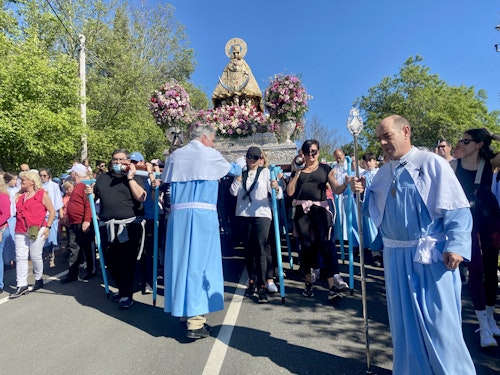 Así hemos narrado la bajada de la Virgen de la Montaña a la ciudad