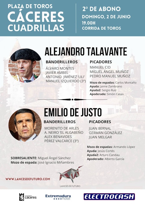 Así hemos narrado el mano a mano entre Talavante y Emilio de Justo en Cáceres