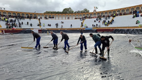 Así hemos narrado en directo el primer festejo de la feria de Olivenza