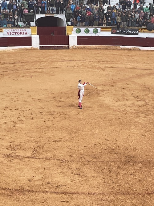 Así hemos narrado la novillada de este domingo de la feria de Olivenza