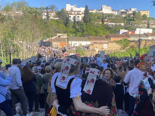 Así hemos narrado la bajada de la Virgen de la Montaña a la ciudad