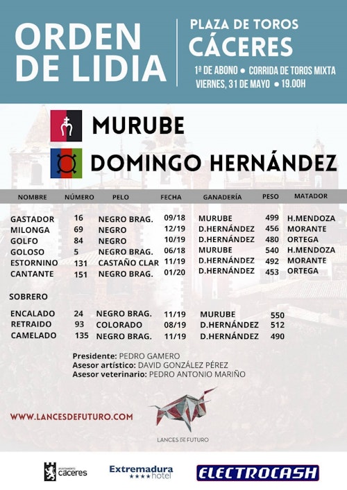 Así hemos narrado el regreso de los toros a Cáceres