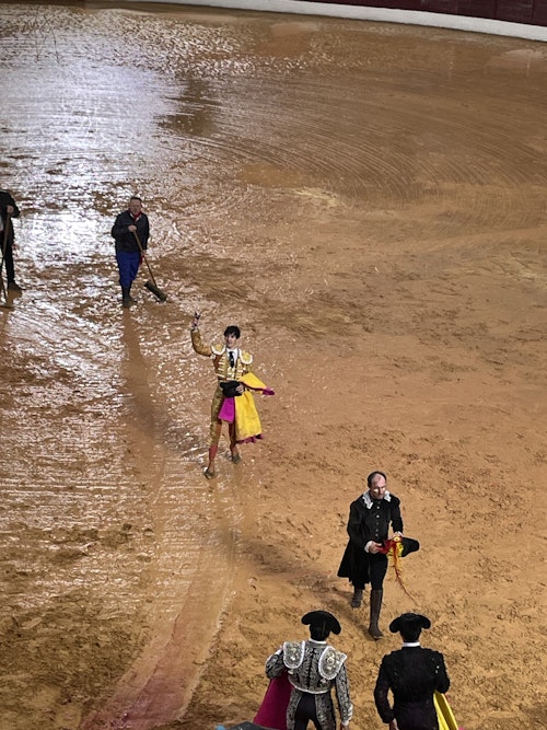 Así hemos narrado en directo el primer festejo de la feria de Olivenza