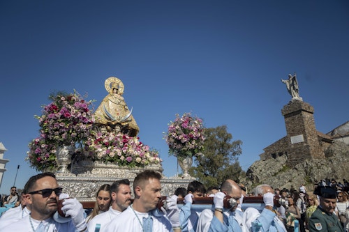 Así hemos narrado la bajada de la Virgen de la Montaña a la ciudad