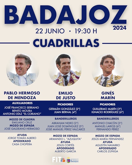 Así hemos narrado la corrida de toros mixta con Mendoza, De Justo y Marín