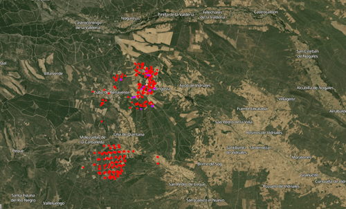 El incendio de Zamora pasa a León y obliga a desalojar siete pueblos con 1.700 habitantes