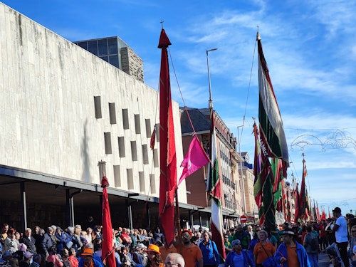 Sigue en directo la romería de carros y pendones de San Froilán a La Virgen del Camino