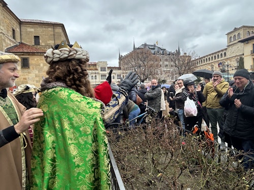 Los Reyes Magos ya están en León