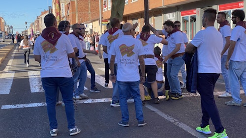 Sigue en directo la romería de carros y pendones de San Froilán a La Virgen del Camino
