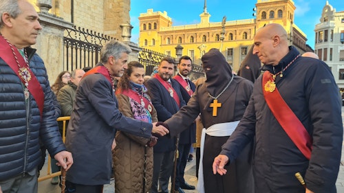 Las procesiones del Martes Santo y el Acto del Perdón en León
