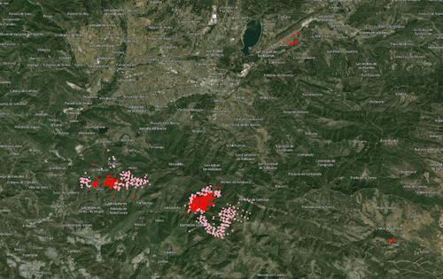 El incendio de Zamora pasa a León y obliga a desalojar siete pueblos con 1.700 habitantes