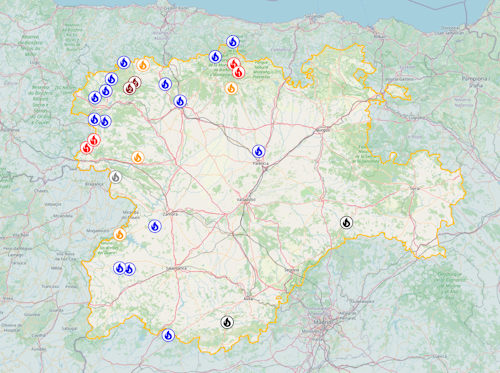Así te hemos contado en directo tres semanas de incendios en León