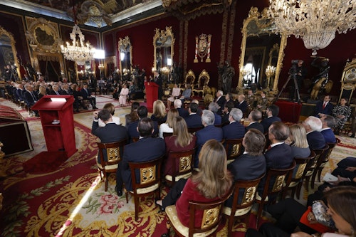 En directo I El Rey reivindica «el respeto» de la Transición frente al «momento actual de fuerte crispación»