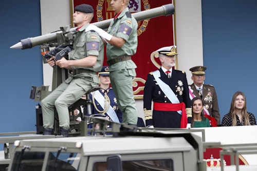 En directo I Sánchez se va de la recepción real del 12-O sin hacer los habituales corrillos con la prensa