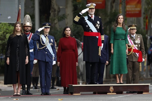 En directo I Sánchez se va de la recepción real del 12-O sin hacer los habituales corrillos con la prensa