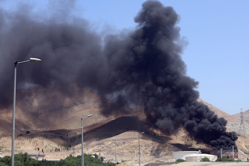📷 En images – Quatrième jour d'offensive sur l'Iran
