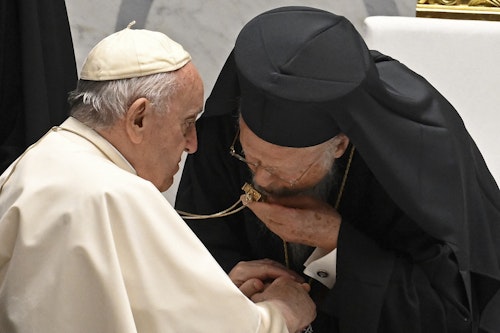 El patriarca ecuménico ortodoxo dice que siempre recordará a su leal amigo Francisco
