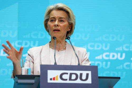 Von der Leyen deja “puertas abiertas” a nuevos pactos para lograr su reelección